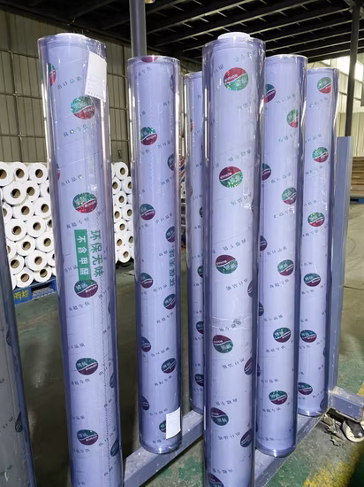 일반 슈퍼 투명 PVC 필름 강성/연질 PVC 필름